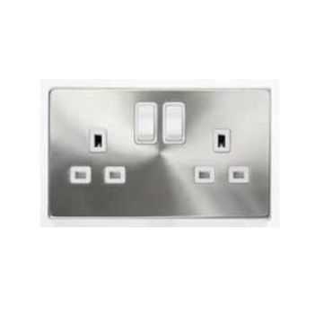 2G 13A DP SW SOCKET