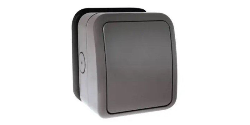 1 Gang 10A DP IP66 Weatherproof Switched