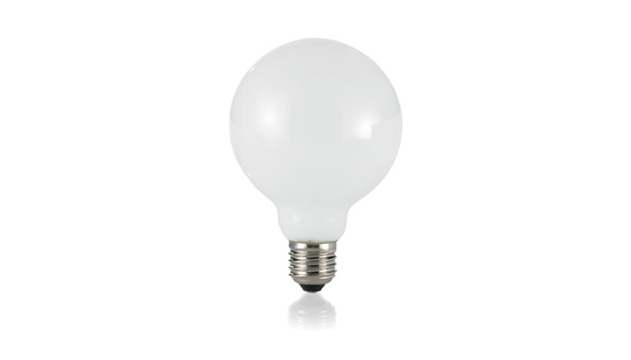 E27 GLOBO D095 08W 3000K CRI80 BIANCO