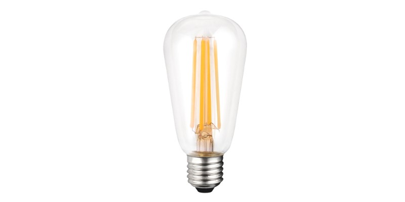 LED FILAM ST56 6.5W E27  650LM  22K AMB