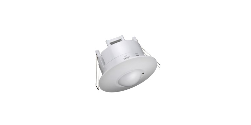 RECESSED 360DEG MICROWAVE SENSOR WHITE