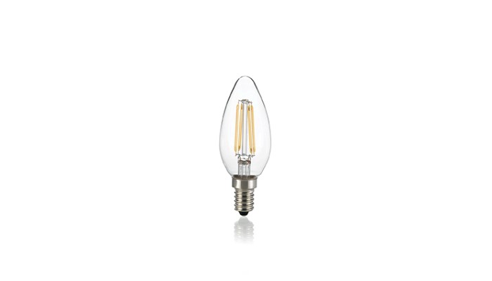 E14 OLIVA 4W 4000K CRI80 TRASP