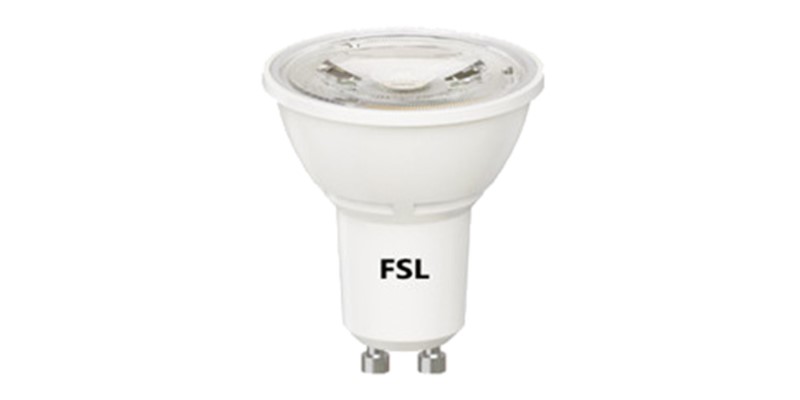 GLASS LED 38D 5.5W SMD GU10 65K 550LM