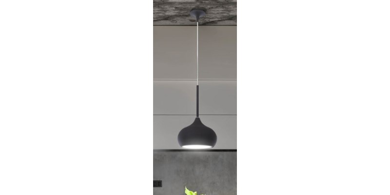 Matt Black Metal Outside  White Chrome I