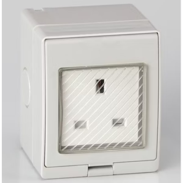 13A SINGLE SOCKET IP55