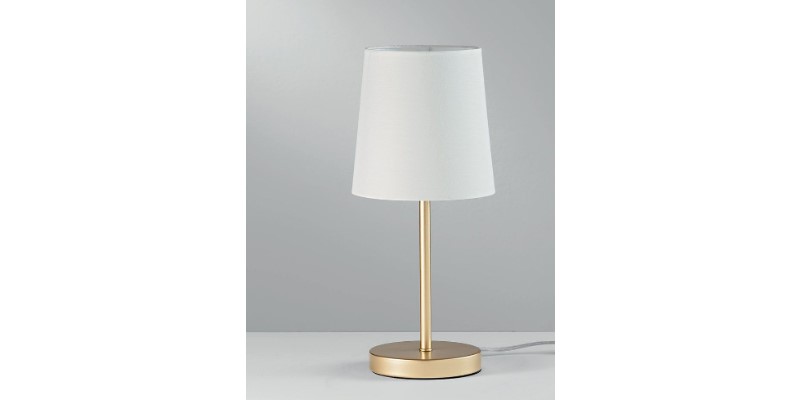 LAMPADA DA TAVOLO SALLY IN METALLO E TES