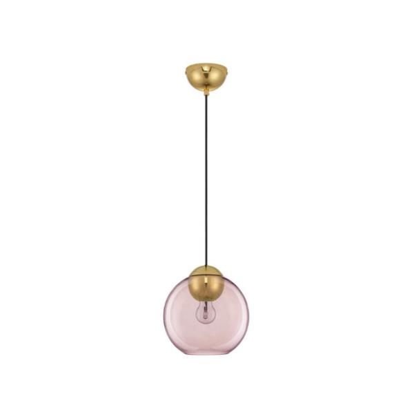 MIDORIPink Glass Brass Gold Metal  LED E