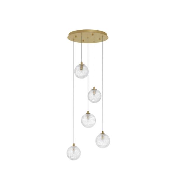 COENClear Structured Glass  Brass Gold M