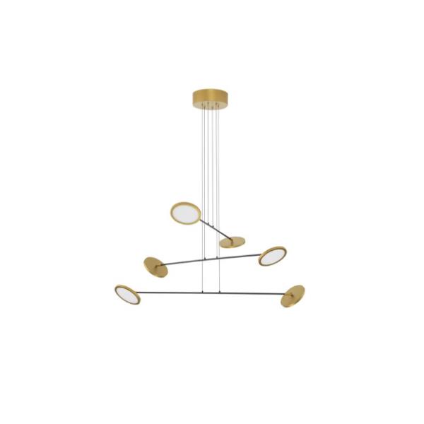 SCOPETriac Dimmable  Black & Gold Metal