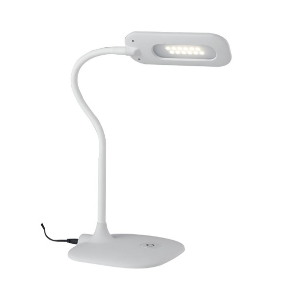 LAMPADA DA LETTURA LED DARWIN BIANCA CON