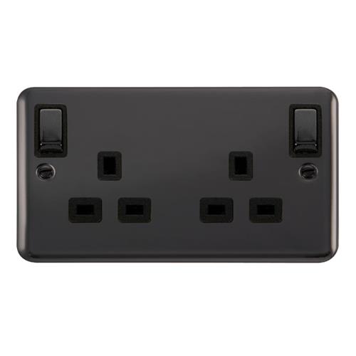 DECO+ 13A 2GANG OUTB