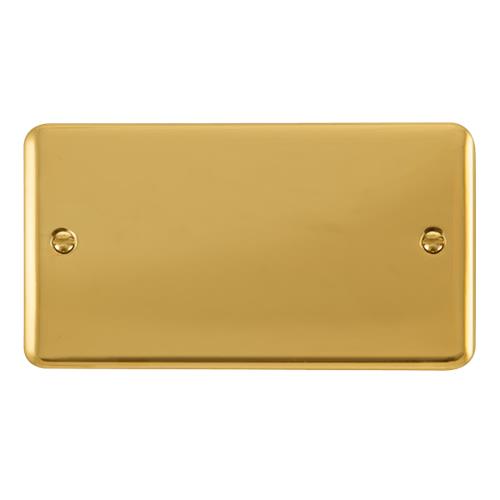 2 GANG BLANK PLATE