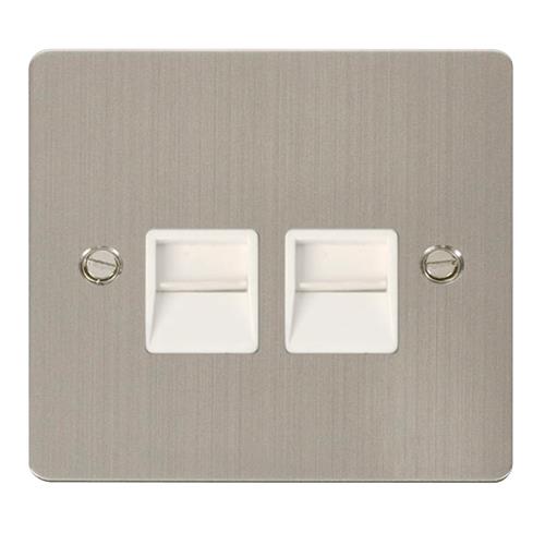 FLAT PL TWIN TEL.SEC