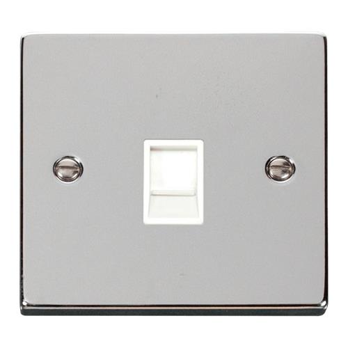 VPCHROME RJ11 WHITE