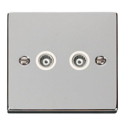 VPCHROME 2-GANG ISOL