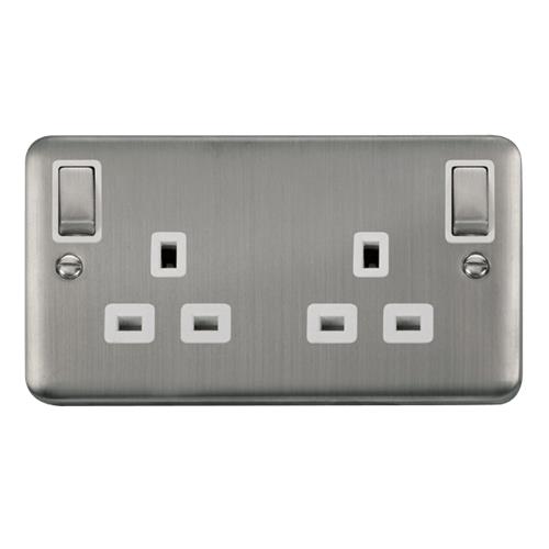 DECO+ 13A 2GANG OUTB