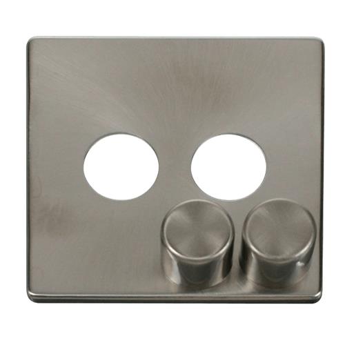 2G DIMMER SW PLATE