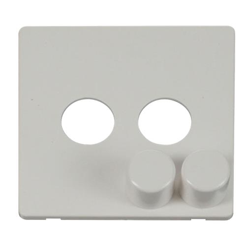 2G DIMMER SW PLATE