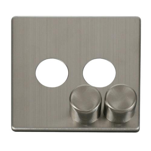 2G DIMMER SW PLATE