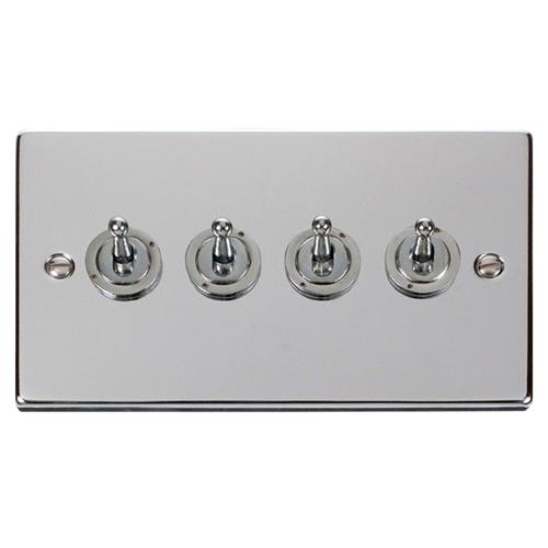 VPCHROME 10AX 4-GANG