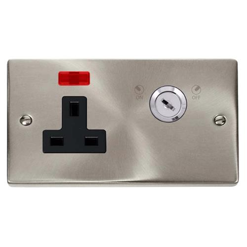 13A 1G DP LOCKABLE S