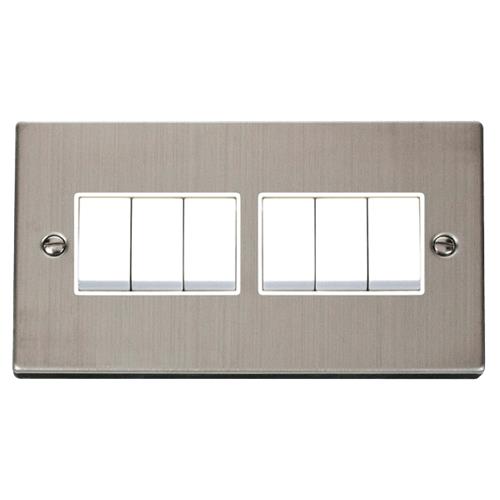 10A 6-GANG 2-WAY SWI