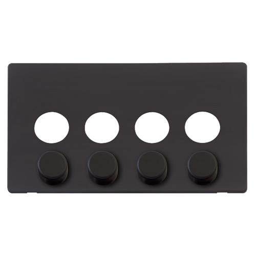 4G DIMMER SW PLATE +