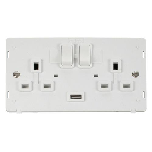 13A 2G SW SKT WITH 2