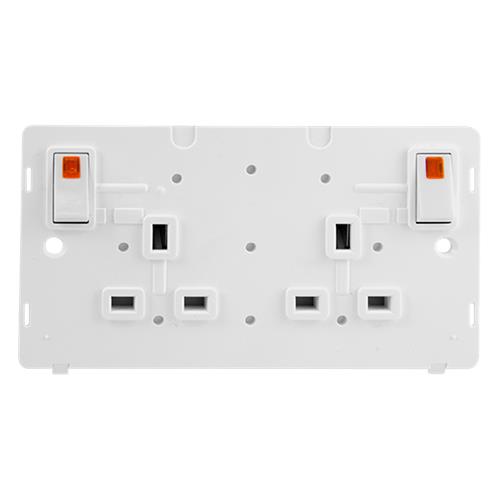 2G 13A DP SW SOCKET