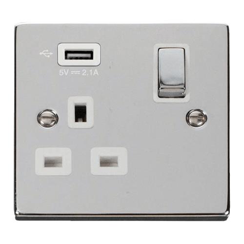 1G 13A SW SKT 2.1A U