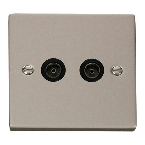 2 GANG TWIN CO- AXIA