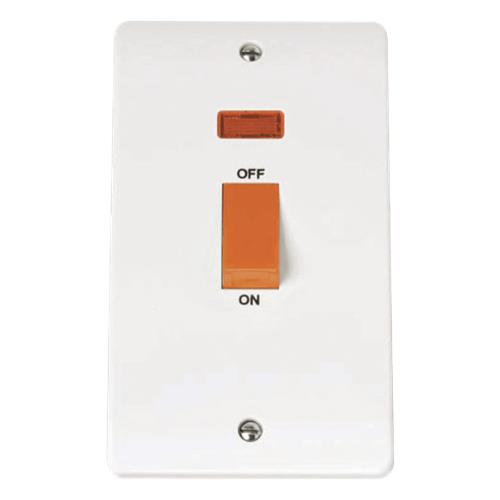 2-GANG45A D/P SWITCH