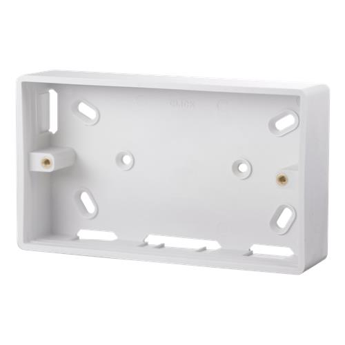 2-GANG 29MM PVC PATT