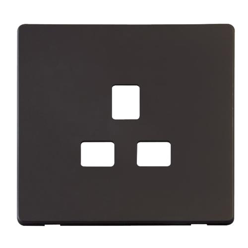 1G 13A SOCKET  PLATE