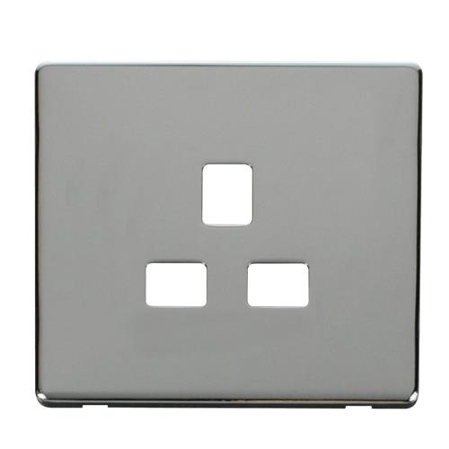 1G 13A SOCKET  PLATE
