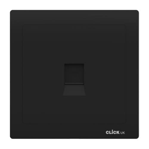 SINGLE RJ11 (IRISH/US) OUTLET CPC BK