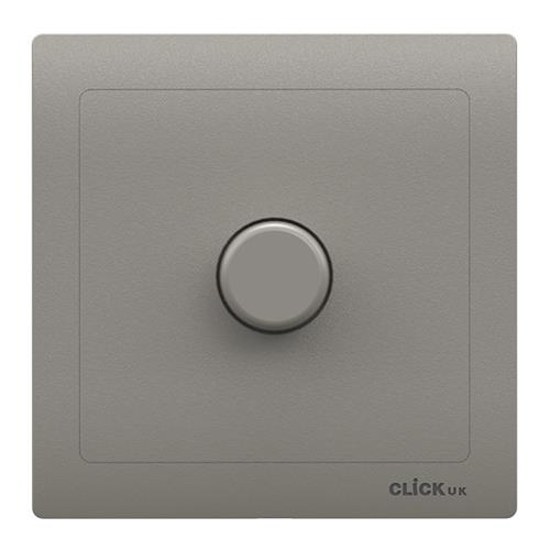 1 GANG CPC DIMMER PLATE WITH KNOBS SV