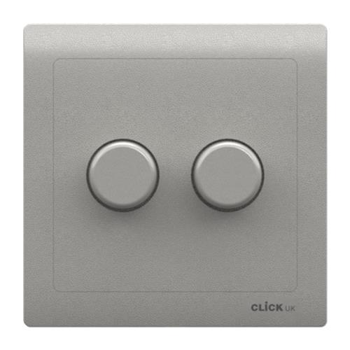 2 GANG 2 WAY 250W DIMMER SV