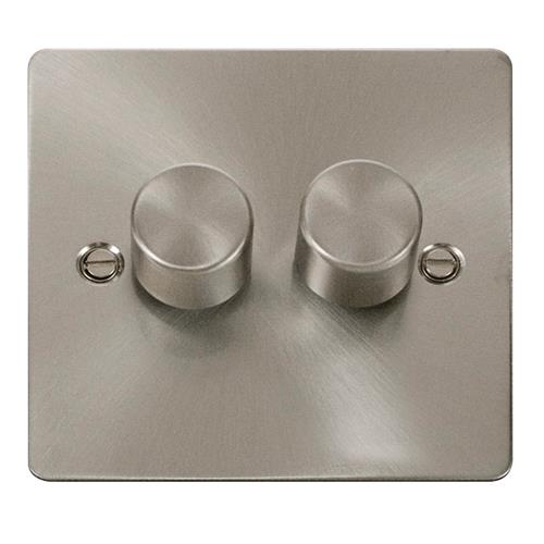 FLAT PLATE 2GANG 2WA