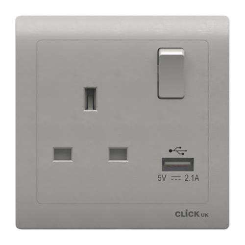 1 GANG USB SOCKET SV