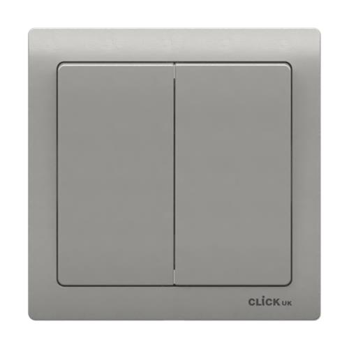 10AX SP 2 GANG 1 WAY SWITCH SV