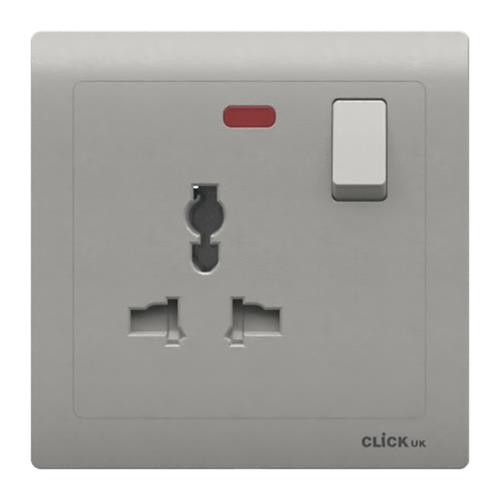 NEON 1 GANG 13A UNIVERSAL SWIT SOCK SV