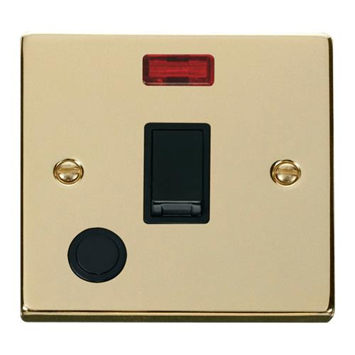 VPBRASS 20A 1-GANG D