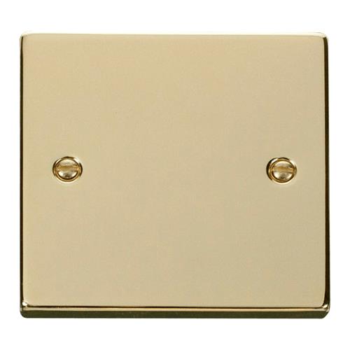 VPBRASS 1-GANG BLANK