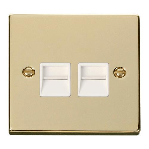 VPBRASS TWIN TELEPHO