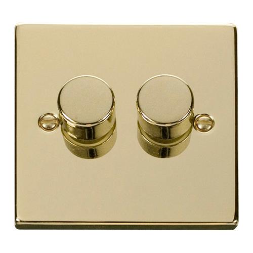 VPBRASS 2-GANG 2-WAY