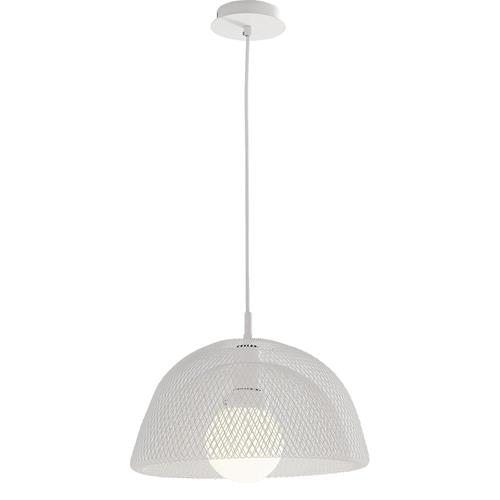 SOSPENSIONE HAREM BIANCA 1XE27 37X34CM