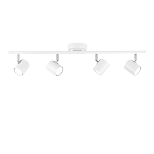 SPOT ZERO ORIENTABILE BIANCO 4XGU10 70X9