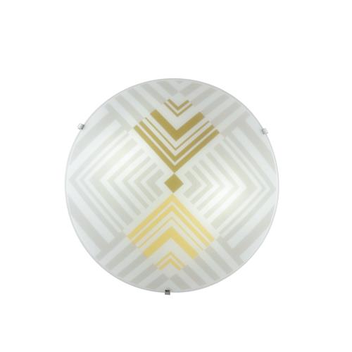 PLAFONIERA SEVENTY BIANCA 2XE27 30X30X10