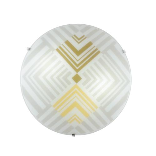 PLAFONIERA SEVENTY BIANCA 3XE27 40X40X11